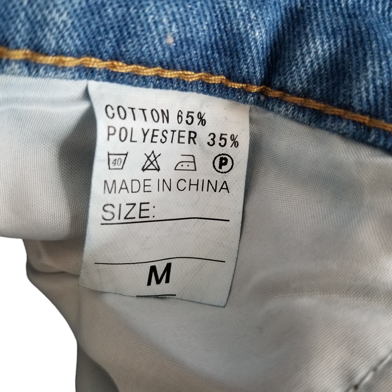 Luxedress Cutout High Waist Straight Leg Denim Jeans, Size M (Fits Size 4) — image 5 of 8